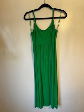 Old Navy Bright Green Spaghetti-Strap Maxi Dress